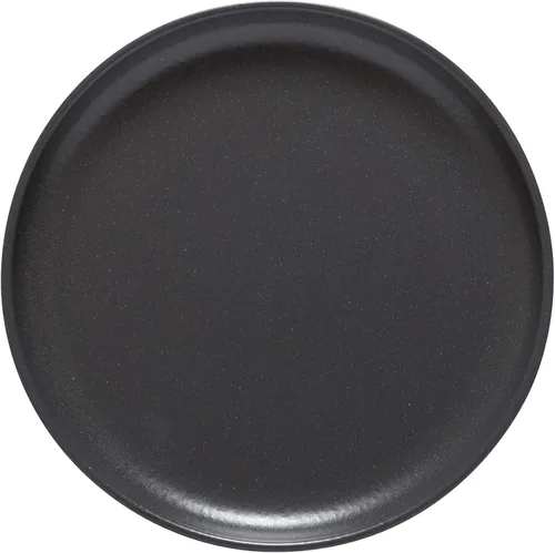 Vista 5 de Casafina Plato de ensalada de cerámica de cerámica de 9 pulgadas, colección Pacifica, gris ostra Vajilla apta para microondas y lavavajillas