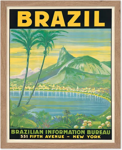 Vista 48 de Poster Master Póster de viaje vintage, impresión retro de playas de dunas - Arte de línea South Shore - Regalo para él, ella, amante de los viajes