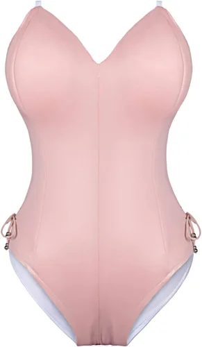 Vista 3 de Conjunto de traje de cuerpo entero con medias de una pieza para mujer diseño de conejo senpai