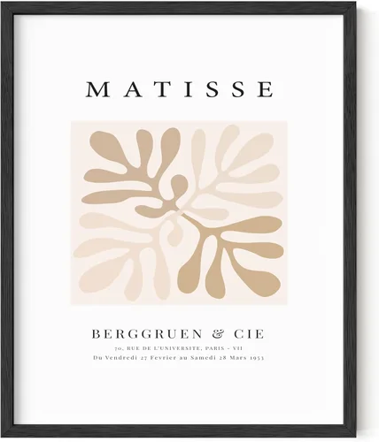 Vista 19 de HAUS AND HUES Matisse - Lámina de arte moderno minimalista - Arte de pared estético de Henri Matisse, póster abstracto para cuarto de dormitorio