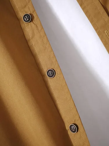 Vista 4 de NIBHZ Trajes de dos piezas para hombres y hombres, camisa con parches de letras y pantalones con cordón en la cintura sin camiseta