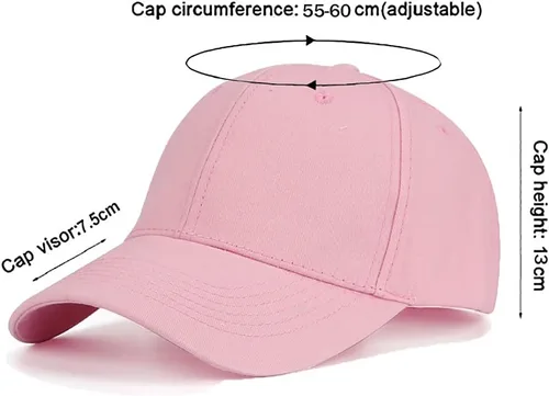 Vista 34 de Gorra de béisbol 100% algodón clásico deportivo casual gorra de golf Sunhat tamaño ajustable
