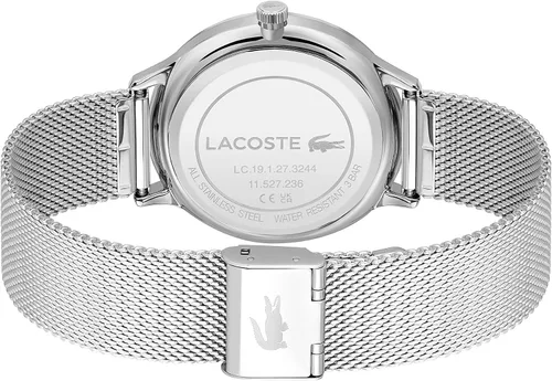 Vista 3 de Lacoste Reloj Club de cuarzo para hombre plateado