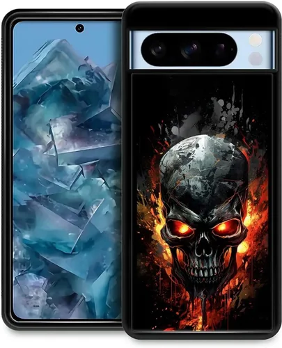 Vista 225 de Compatible con Google Pixel 4A 5G Mobile Case Creative Acrylic Panel trasero Silicona Protección Grip especialmente diseñado para Google Pixel 4A 5G