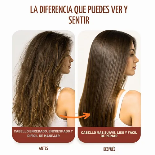 Vista 2 de Acondicionador sin enjuague de aceite Batana y spray desenredante