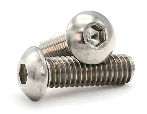 Vista 2 de Button Socket Head Screws A2 Stainless Steel - 3M x .5 x 25M (FT) Qty-1,000