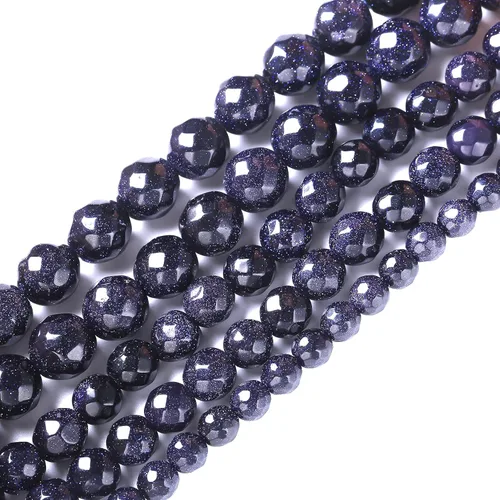 Vista 77 de 100 cuentas de piedra multicolor natural de 0.236 pulgadas (0.236 in), cuentas espaciadoras sueltas redondas para hacer pulseras, collares, aretes