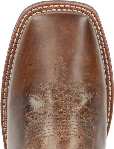 Vista 2 de Smoky Mountain Boots Logan - Botas de piel con punta cuadrada para hombre