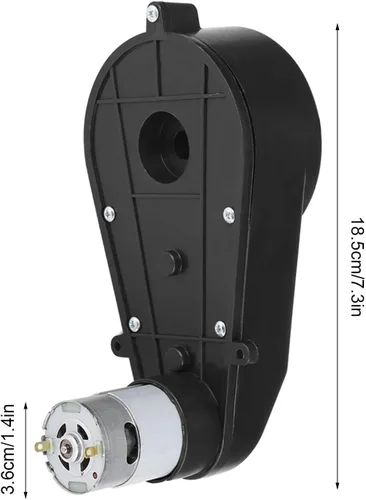 Vista 2 de Ride-Ons 20000/30000RPM 6V/12V Motor eléctrico de juguete para automóviles, control remoto, motocicletas, vehículos infantiles (6V 20000RPM)