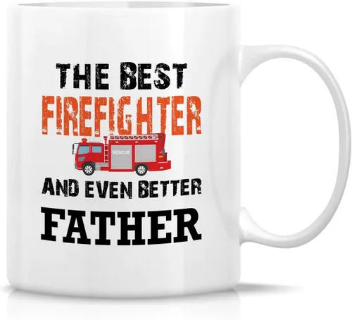 Vista 11 de Retreez - Taza divertida con texto en inglés "No. 1 Dad", 325 ml, tazas de cerámica, mensajes divertidos, sarcásticos, motivacionales, regalos