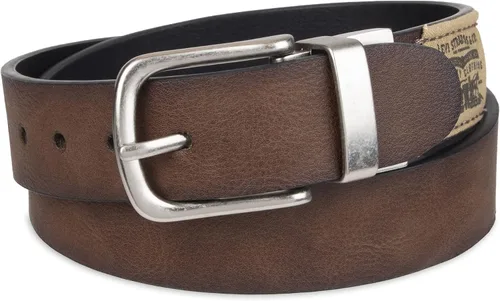 Vista 18 de Levi's Cinturón para niños grandes, cinturón reversible dos en uno informal apto para la escuela