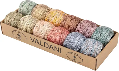 Vista 25 de Valdani Perla Algodón Sz 8 Halloween 73 yardas/Bola