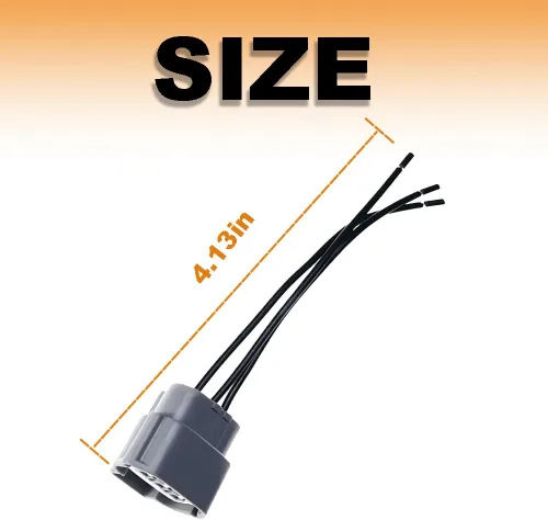 Vista 2 de 4 PCS Conectores de Arnés de Cableado de Bobina de Encendido Aptos para Nissan Altima Sentra Infiniti Suzuki