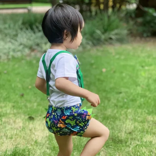 Vista 12 de Ropa divertida para el primer cumpleaños para bebé, ropa para bebé, con corbatín, mameluco, pantalones, conjunto de tirantes, trajes de pastel