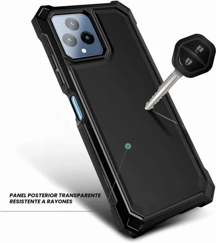 Vista 5 de NZND Funda para T-Mobile REVVL 6 5G / REVVL 6X 5G con [Protector de Pantalla Incorporado], Funda Bumper Protectora Rugosa Resistente a Golpes