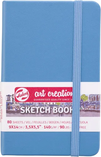 Vista 5 de Talens Art Creation Cuaderno de bocetos 80 hojas, 5.1 in x 8.3 in, negro