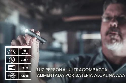 Vista 6 de LE Foco con enfoque ajustable CREE LED linterna, Súper Brillante, pilas incluidas
