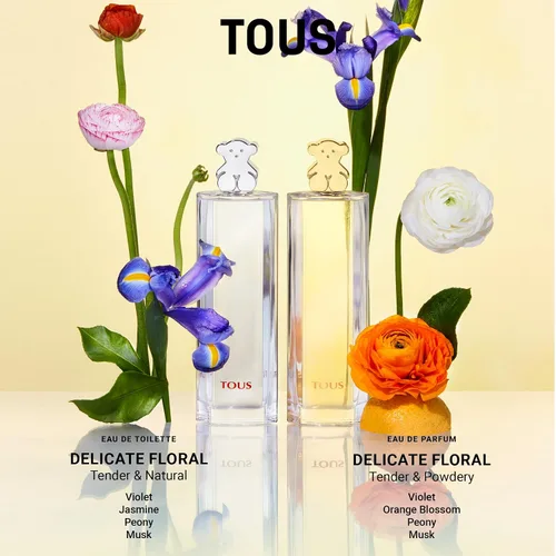 Vista 6 de TOUS Gold By TOUS - Eau de Parfum en espray para mujer, 3 onzas líquidas
