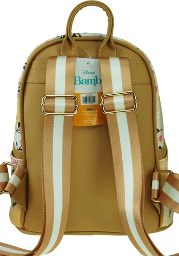 Vista 4 de KBNL Bambi A21802 - Mini mochila de piel vegana de 11 pulgadas, multicolor, Multicolorido, Mochilas Daypack
