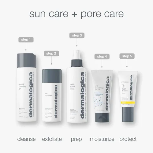 Vista 8 de Dermalogica Porescreen Mineral Sunscreen SPF 40, prebase de maquillaje, 1 fl oz Mineral SPF 40 que difumina los poros y prepara la piel