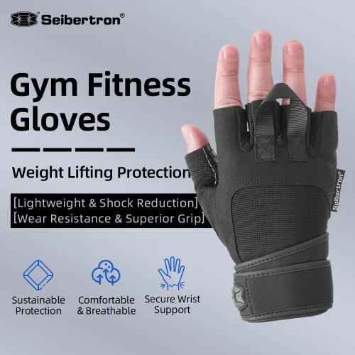 Vista 2 de Seibertron Guantes S.O.L.A.G para deportes al aire libre resistentes al agua con dedo completo y pantalla táctil, para adultos y jóvenes