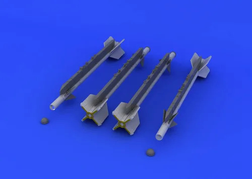 Vista 2 de Eduard Models Kit modelo R-3S/AA-2 Atoll-A Brassin