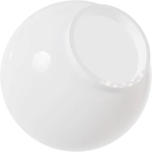 Vista 14 de KastLite Globo de poste de lámpara de acrílico prismático transparente de 8 pulgadas Textura prismática con cuello de ajuste de 3.91 pulgadas