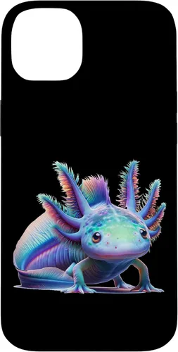Vista 14 de Carcasa de arte de mundo submarino encantado para iPhone 11 Pro Max con diseño de ajolote mágico