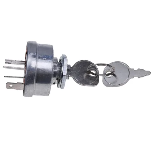 Vista 5 de Interruptor de llave de encendido AM38227 33-398 430-110 compatible con John Deere 316 318 420-108 111 111H 112 112L 116 116H S910 S930 GS25 WG32A