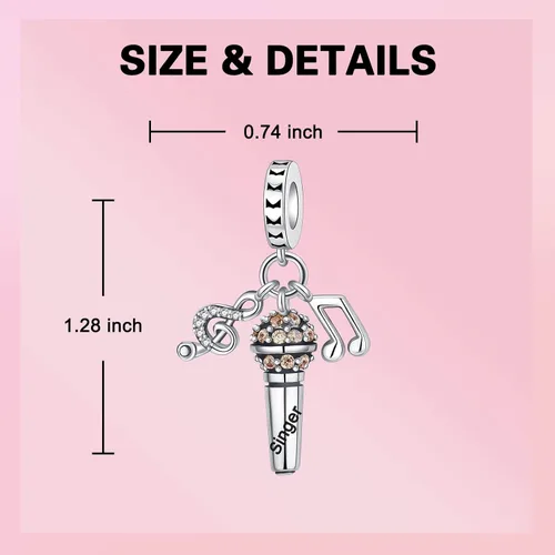 Vista 167 de Dije de girasol con diseño de estrella y luna y elefante para pulsera, collar de plata de ley 925, dijes de corazón de amor para mujer, regalo