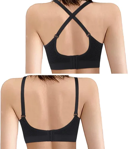 Vista 4 de iloveSIA Nursing & Pumping Bra All in One Hands Free Pump Nurse Bra
