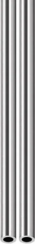 Vista 30 de DTGN Tubo de acero inoxidable 304 de 0.118 in x 0.008 in x 9.843 in (ODxWall TxL) - Paquete de 2 - Bueno para equipos de maquinaria - Tubería