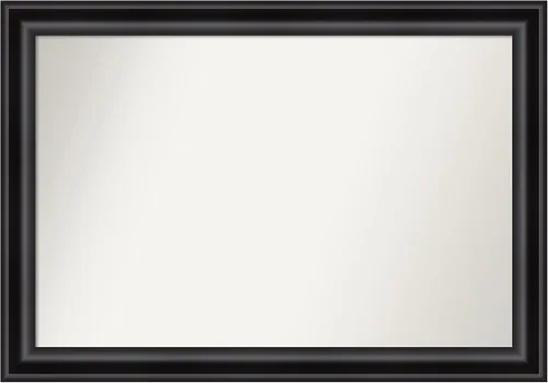 Vista 272 de Amanti Art Espejo personalizado, espejo de baño negro puente, espejo de pared o espejo de tocador de baño sobre el fregadero (26 x 26 pulgadas)
