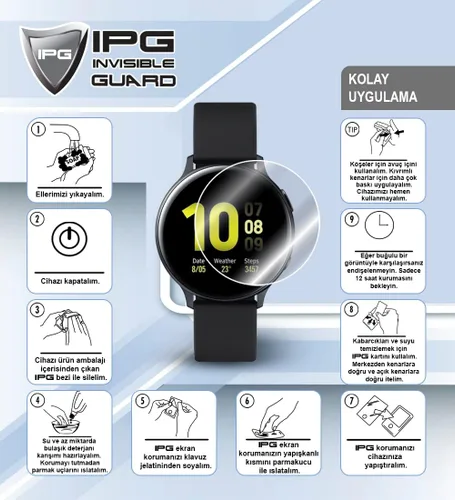 Vista 5 de IPG Para MERCEDES BENZ Command Touchpad Controller Protector de hidrogel Invisible Ultra HD Película transparente anti arañazos