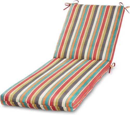 Vista 13 de Cojín reversible para silla de descanso para exteriores, color blanco tropical