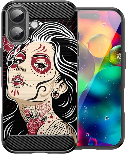 Vista 7 de CasesOnDeck Case Compatible with [Apple iPhone 17 / iPhone 17 Case] Pictorial Patterned TPU Design Case Flexible Slim and Elegant (Astronaut)