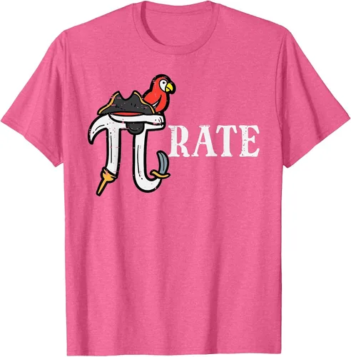 Vista 49 de Pirate Pi Funny Math Pie Halloween Disfraz Maestro Hombres Mujeres Camiseta Asphalt Grey