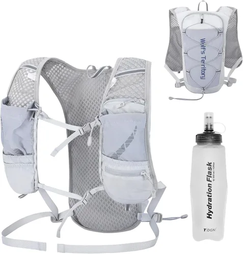 Vista 14 de Azarxis Hiking Hydration Pack 5L Running Backpack Daypack Vest with 2L Water Bladder for Women Men Cycling Biking Trail Race