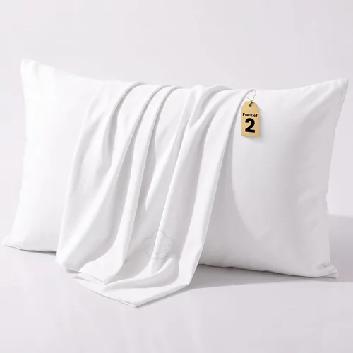 Vista 10 de COTTON STICH Juego de 2 fundas de almohada para niños pequeños, mini fundas de almohada de algodón de 600 hilos, fundas de almohada suaves y ligeras