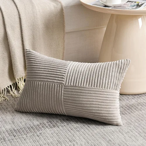 Vista 116 de Fancy Homi - Paquete de 2 fundas de almohada decorativas de color verde oliva pequeñas de 12 x 12 pulgadas para sala de estar, sofá, cama
