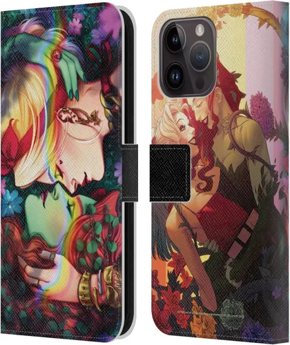 Vista 42 de Head Case Designs Officially Licensed Batman DC Comics Batman #609 Hush Gotham City Sirens Leather Wallet Case Compatible with Apple iPhone 7/8 / SE
