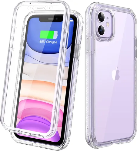 Vista 358 de DIACLARA - Funda transparente compatible con iPhone XR 6.1 pulgadas 2018