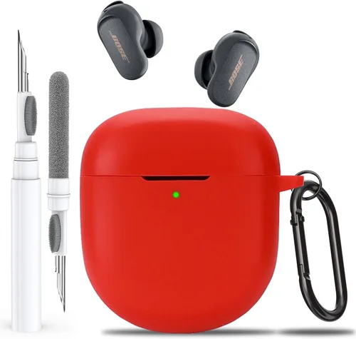 Vista 10 de Olytop Funda para auriculares Bose QuietComfort Ultra de 2ª generación (2025)/Ultra (2023)/QC II (2022) con kit de limpieza, cubierta de silicona