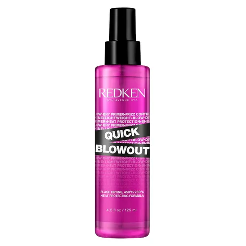 Vista 7 de Redken Spray Protector Térmico para Secado Rápido para Todos los Tipos de Cabello - Suaviza y Añade Brillo, Primer Ligero para Peinar con Protección