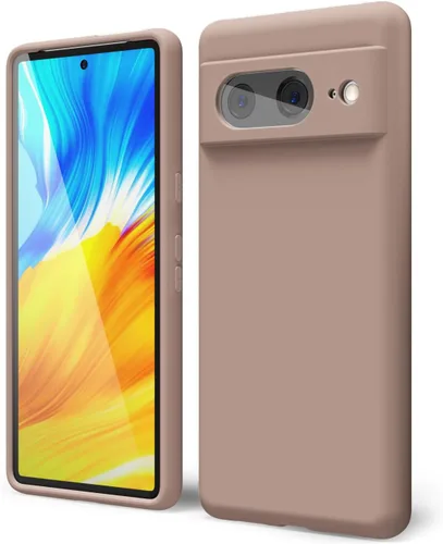 Vista 95 de oakxco para Google Pixel 6A Funda de teléfono de silicona líquida, diseño estético lindo y delgado para mujer y niña, cubierta de gel suave, lisa