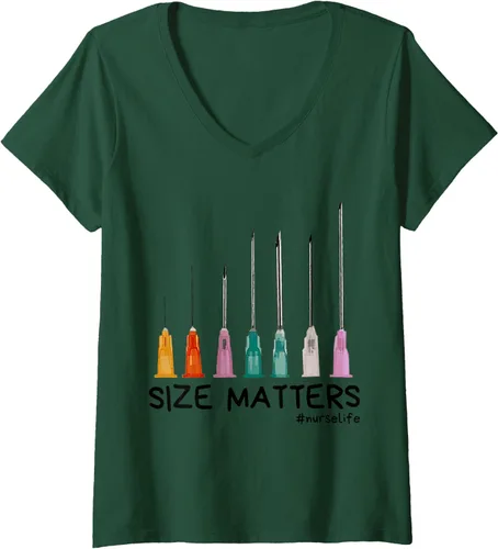 Vista 9 de Camiseta divertida de enfermería CNA Nurse Life con cuello en V para mujer, Verde