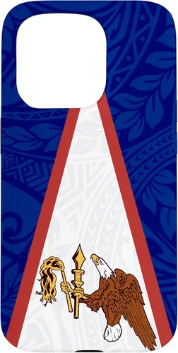 Vista 14 de Flag of American Samoa Phone Case Island Polynesian Samoan Case for iPhone 17
