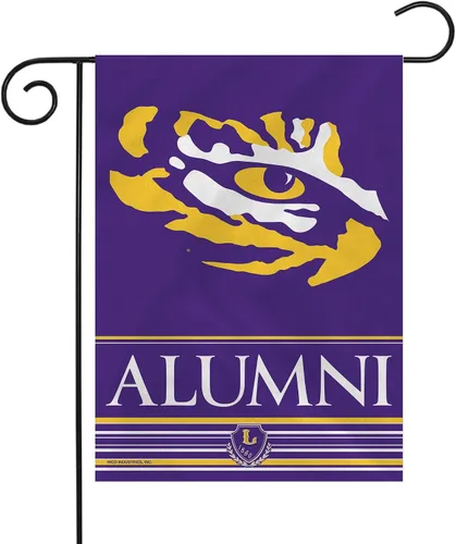 Vista 16 de Rico Industries NCAA Alumni - Bandera de jardín de doble cara de 13 x 18 pulgadas