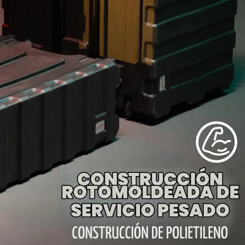 Vista 8 de Gator Cases Pro Series Caja de rack 4U con profundidad de 13" de poco fondo, rotomoldeada Fabricada en EE. UU. (G-PRO-4U-13)