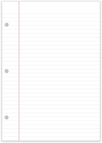 Vista 6 de Papel de relleno A5, repuestos para planificador de 3 agujeros, organizador, papel de carpeta de hojas sueltas, 100 hojas/200 páginas, rayado